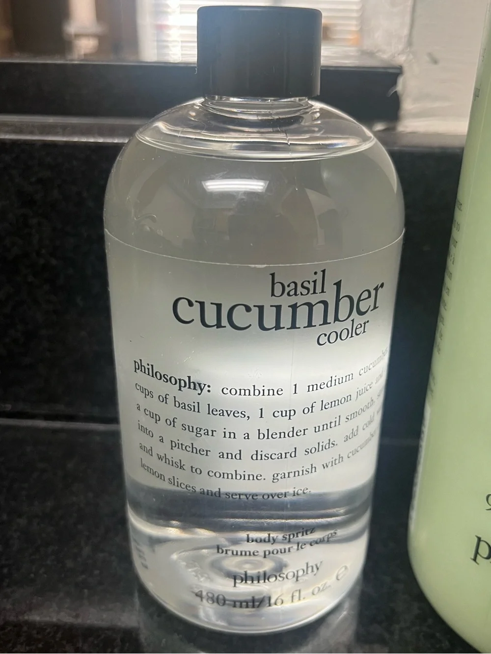 Philosophy Basil Cucumber Cooler Body Spritz